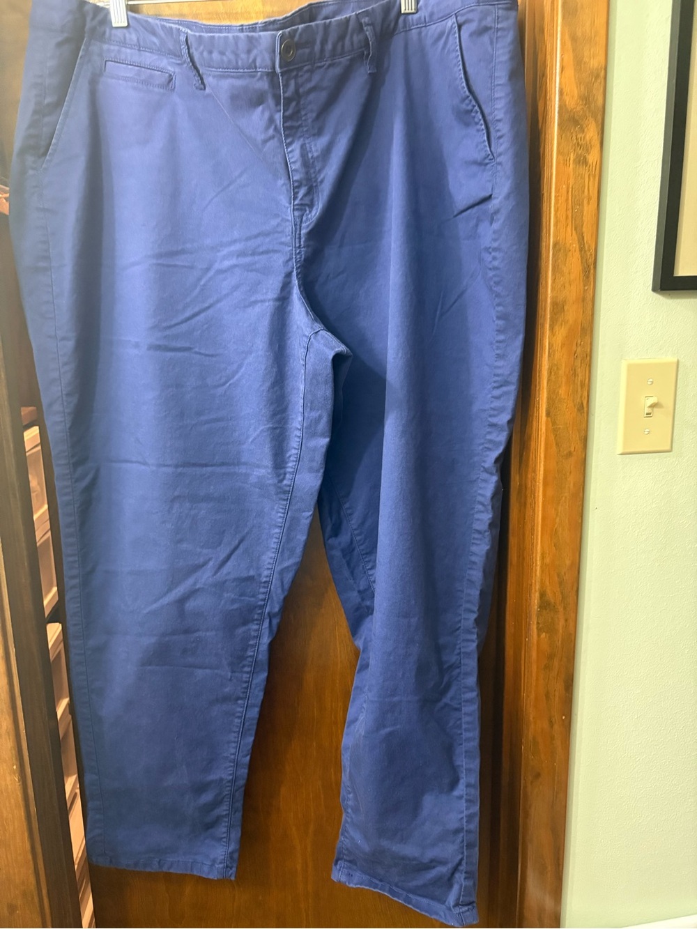 Lane Bryant Royal Blue Chino Pants 28